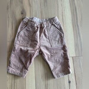 Bonpoint Light Pink Corduroy Trousers in 6M